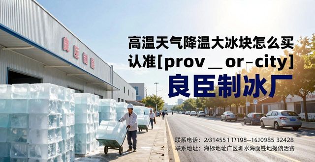 高温天气降温大冰块怎么买 认准盐田良臣制冰厂