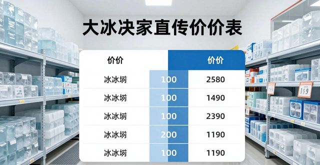 大冰块批发厂家怎么选?盐田直供渠道靠谱吗