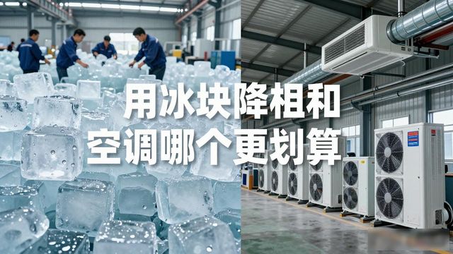 盐田夏季车间降温大冰块_车间冰块降温_冰块降温效果怎么样